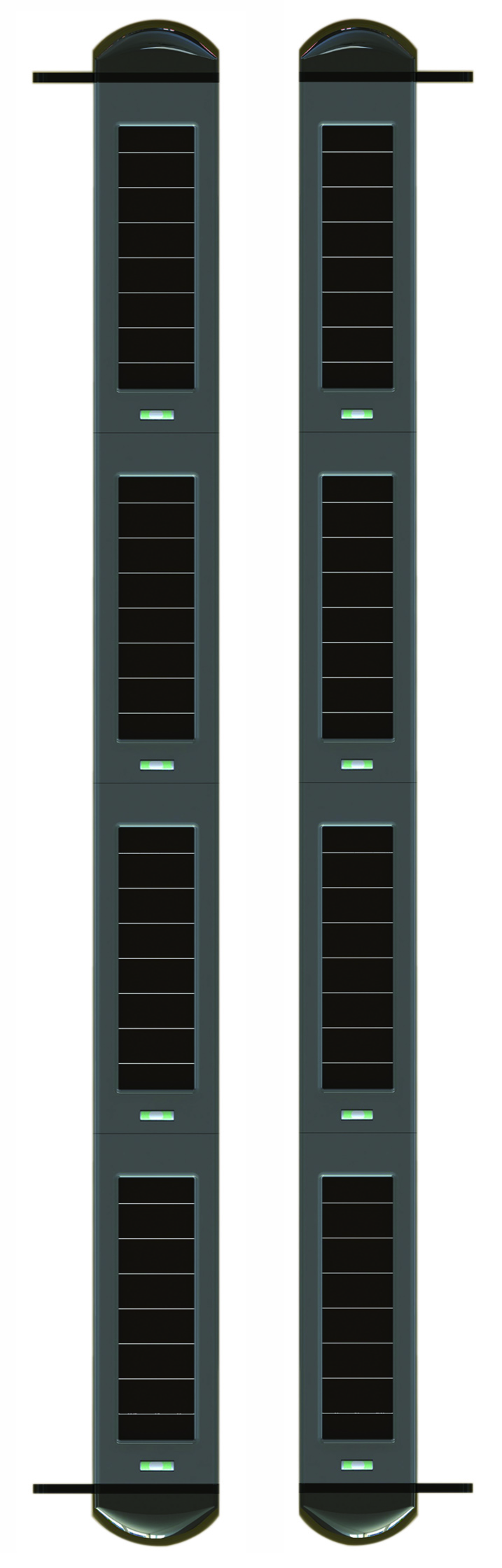 (image for) Seguridad de energía Solar inalámbrica con Sensor de 8 haces